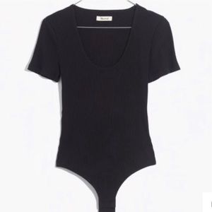Madewell Cameo Scoop Rib Bodysuit